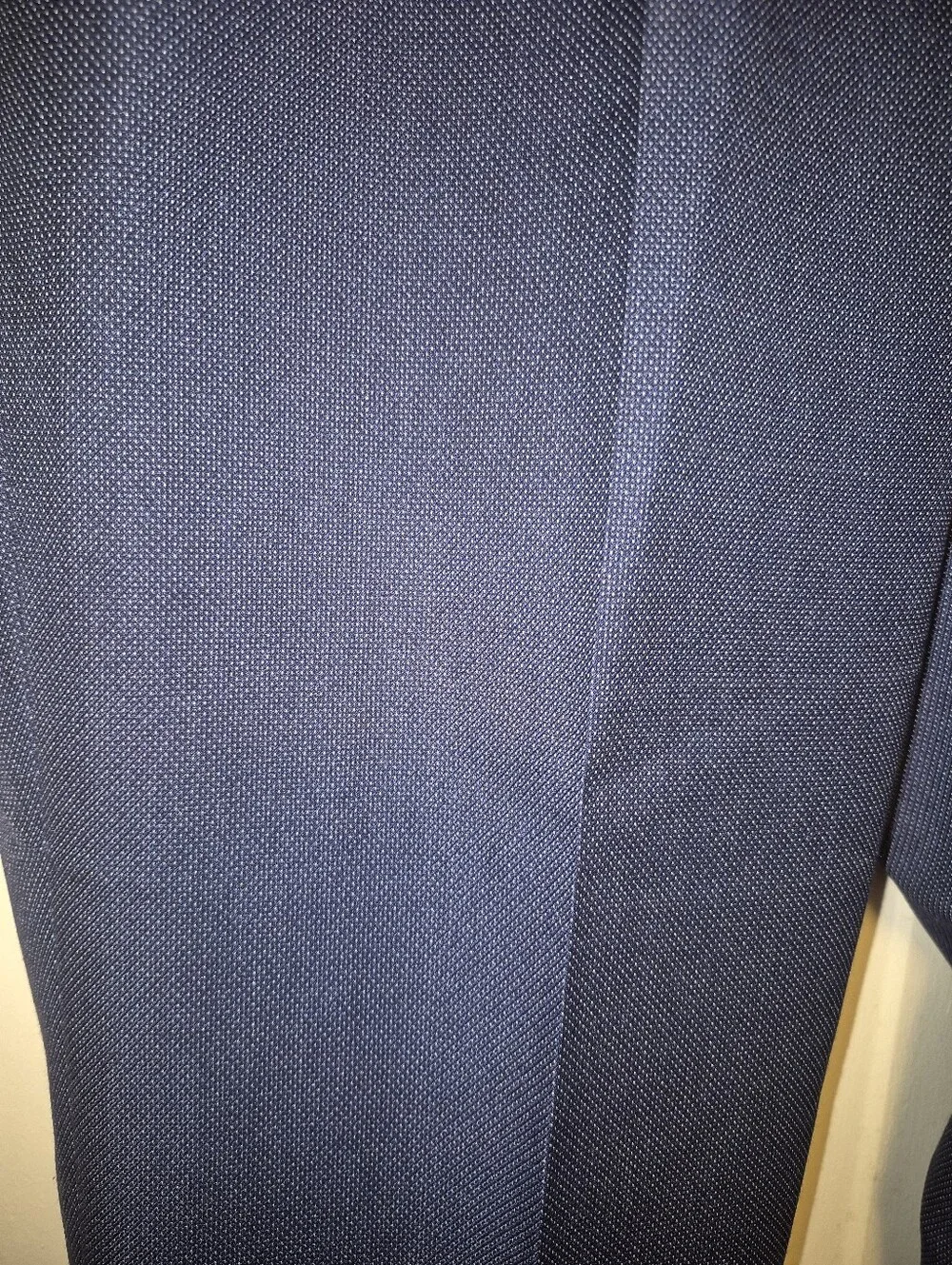 Perry Ellis Portfolio Navy Blue Two-Button Men's Suit